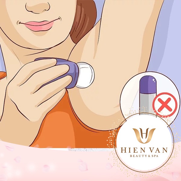 Sản phẩm kích ứng gây thâm nách