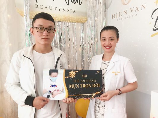 Bảo hành mụn trọn đời tại Phòng Khám Da Liễu HHV Clinic