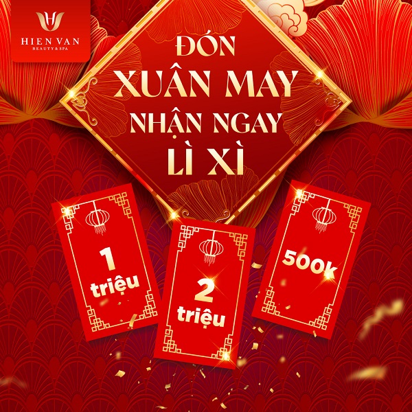 Nhận lì xì Phòng Khám Da Liễu HHV Clinic