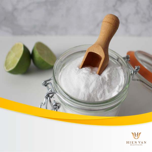 trị mụn đầu đen bằng bking soda tại nhà