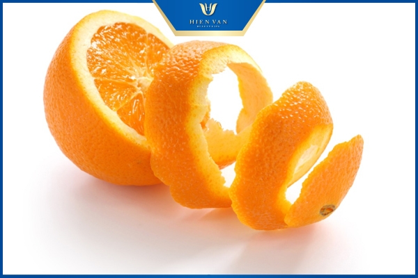 cách làm nách trắng với vỏ cam