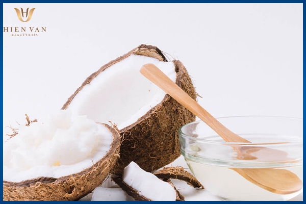 cách trị mông thâm đen dầu dừa