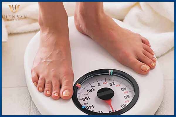 nguyên nhân thâm mông do tăng cân
