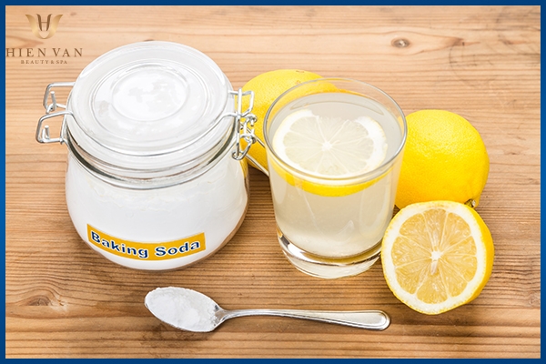 trị thâm vùng mông backing soda