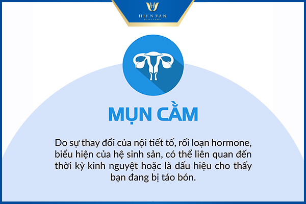 vị trí mụn trên mặt nói lên điều gì