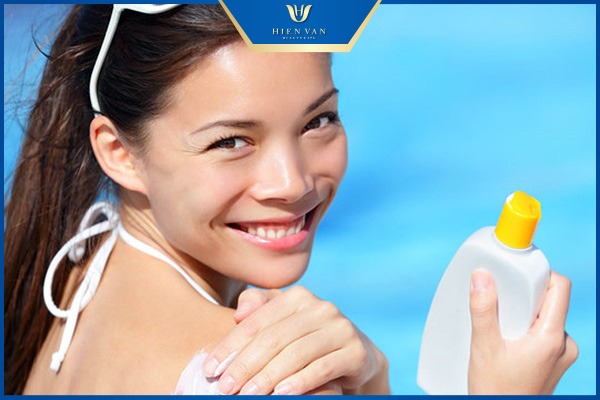 sử dụng kem chống nắng