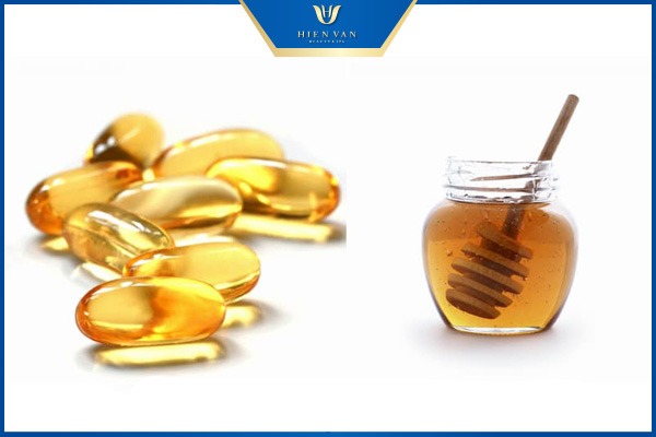 vitamin e và mật ong trị sẹo 