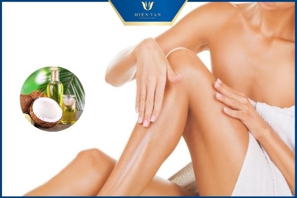 cách trị tham body bằng dầu dừa