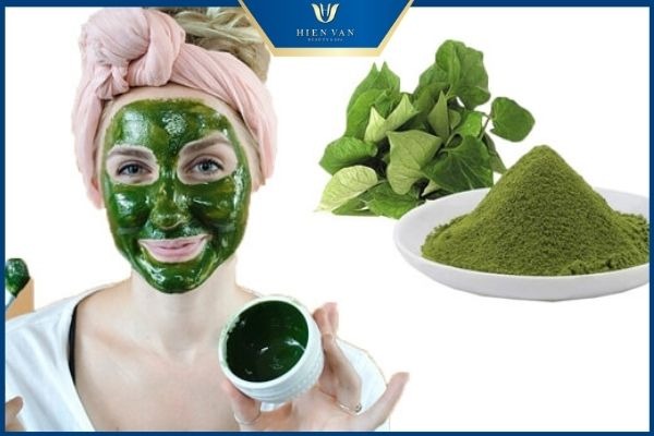 cách trị mụn thâm bằng rau diếp cá