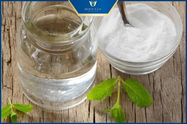 trị thâm nách bằng baking soda và dầu dừa