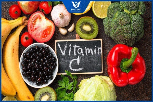 uong vitamin c tri tham mun